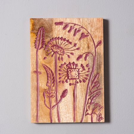 Rustic Leaf Wall Plate